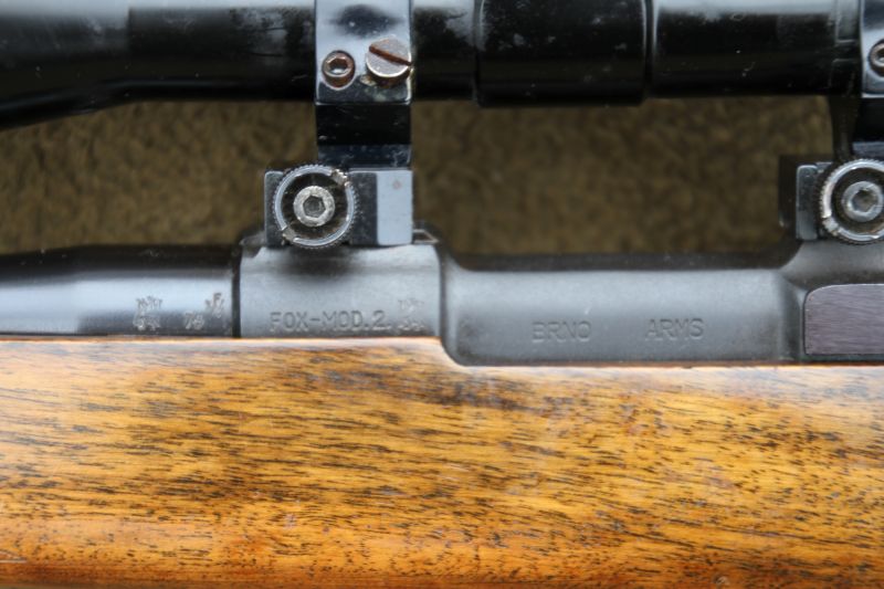 Repetierbüchse Brünner Fox Mod. 2 Kal. .222 Rem. inkl. Tasco 3-9x40 – Deutscher Stecher – Raubwildkl – Bild 2