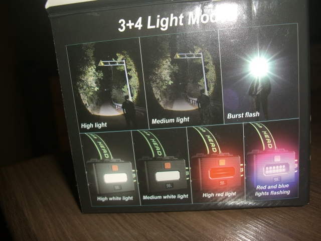 High Power LED 60W Stirnlampe Fokus stufenlos – Bild 6