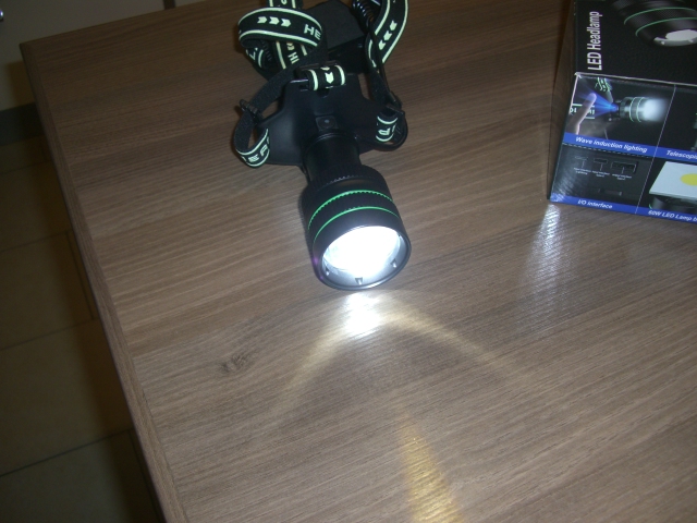 High Power LED 60W Stirnlampe Fokus stufenlos – Bild 5