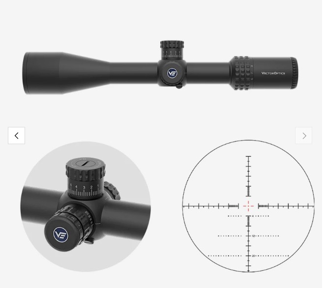 Vector Optics SCFF-57 Sentinel 6-24x50 FFP MOA Zielfernrohr – Bild 1