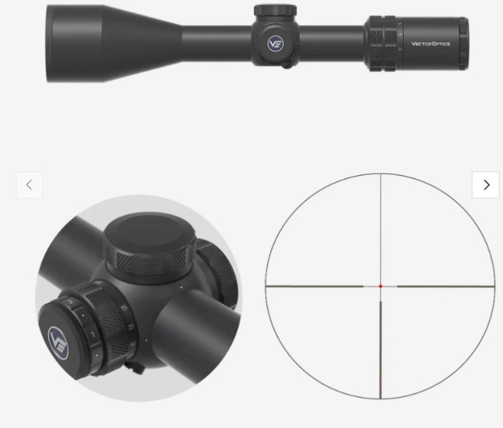 Vector Optics SCOL-67 Grizzly 3-18x56 HD - Zielfernrohr f. 21mm Picatinny/Weaver – Bild 1