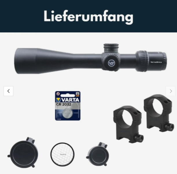 Vector Optics SCFF-37 Veyron 6-24x44IR FFP Zielfernrohr – Bild 2