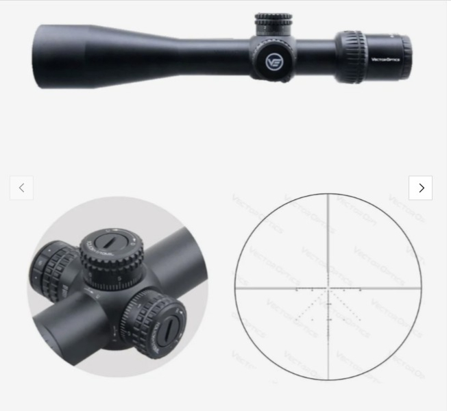Vector Optics SCFF-37 Veyron 6-24x44IR FFP Zielfernrohr – Bild 1