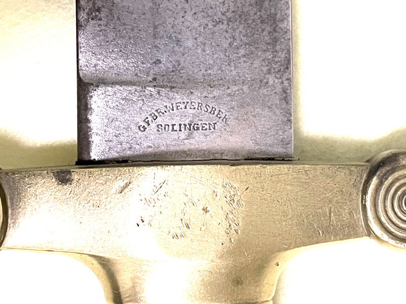 Schweizer Faschinenmesser M1842/52 mit Scheide – bild 5