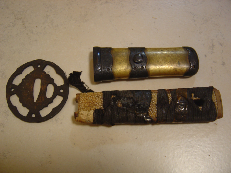 Tsuba,Tsuka Japan Antik . – 2. kép
