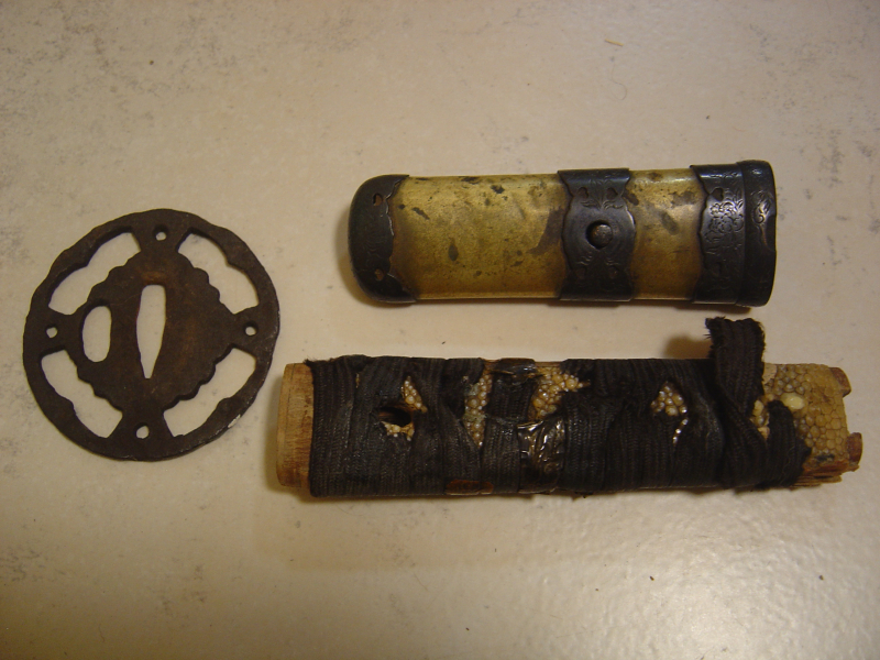 Tsuba,Tsuka Japan Antik . – 1. kép