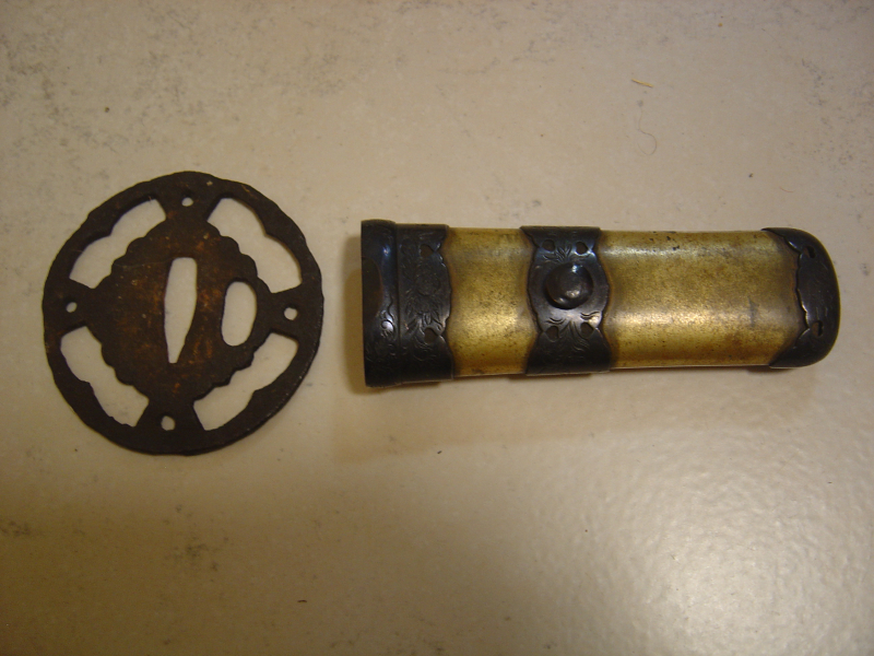 Tsuba,Tsuka Japan Antik . – 3. kép