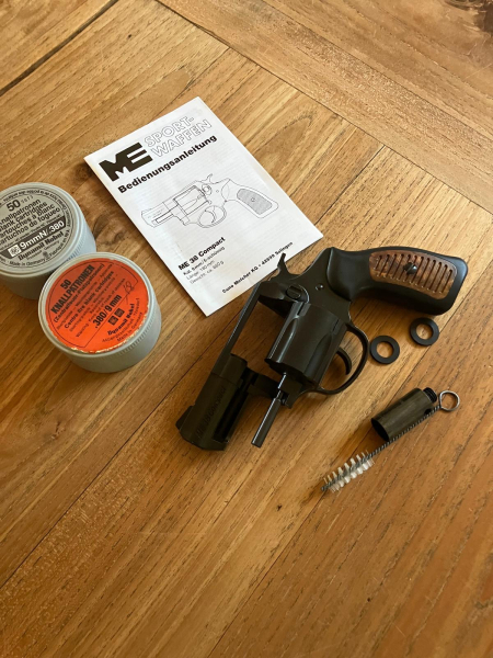 Cuno Melcher ME 38 Compact 9mm Schreckschuss Revolver – Bild 2