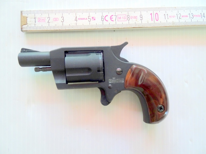 Revolver, Little Joe, von Firma Röhm, Made in Germany, Cal. 9mmFlobert Platz – Bild 2
