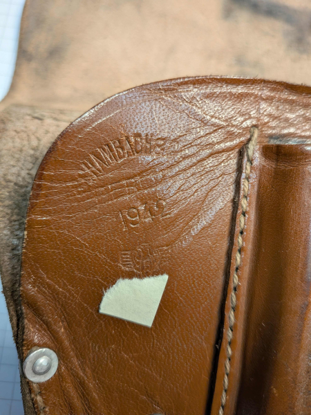 Walther PPK Tasche von 1942 mit Reichsadlerprägung – Bild 3