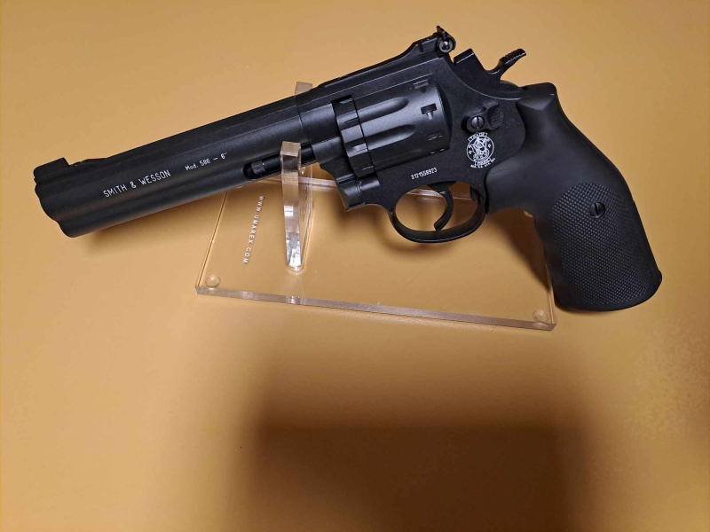 Smith & Wesson Revolver CO2 586-6 4,5 mm S&W – Bild 2