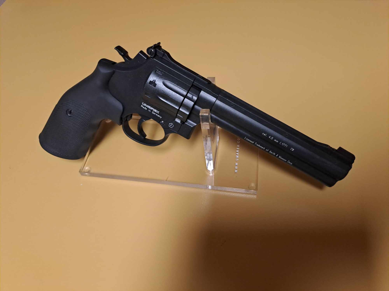Smith & Wesson Revolver CO2 586-6 4,5 mm S&W – Bild 3