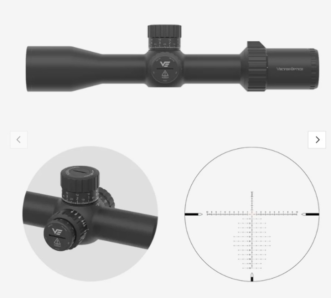 Vector Optics SCFF-79 Tauron 4-16x44 HD MIL FFP Zielfernrohr - 25 Jahre Garantie – Bild 1