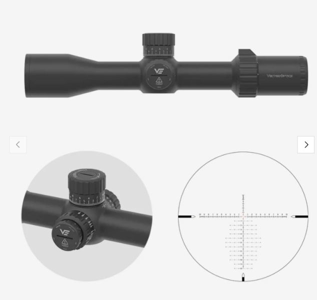 Vector Optics SCFF-80 Tauron 4-16x44 HD MOA FFP Zielfernrohr - 25 Jahre Garantie – Bild 1