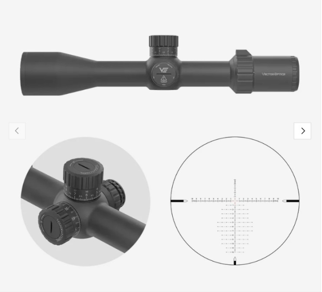 Vector Optics SCFF-81 Tauron 6-24x50 HD MIL Zielfernrohr - 25 Jahre Garantie – Bild 1