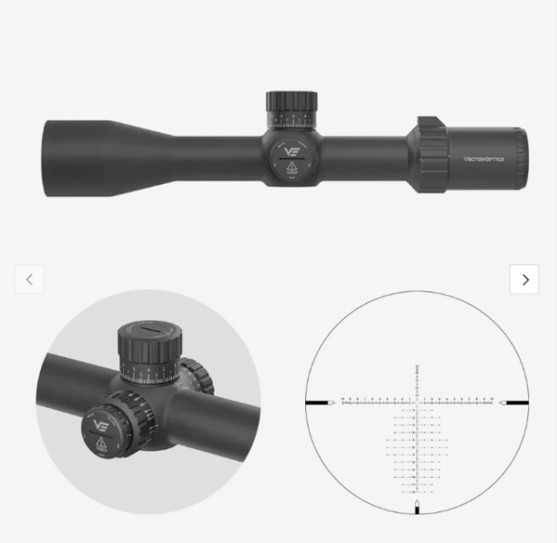 Vector Optics SCFF-82 Tauron 6-24x50 HD MOA Zielfernrohr - 25 Jahre Garantie – Bild 1
