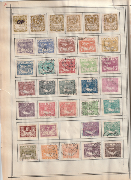 LOT BRIEFMARKEN "CESKO-SLOVENSKO"130 MARKEN 1 – Bild 4