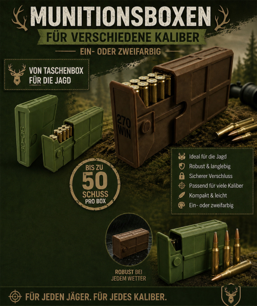 Munitionsbox .308 8 Schuss Taschenbox – Bild 1