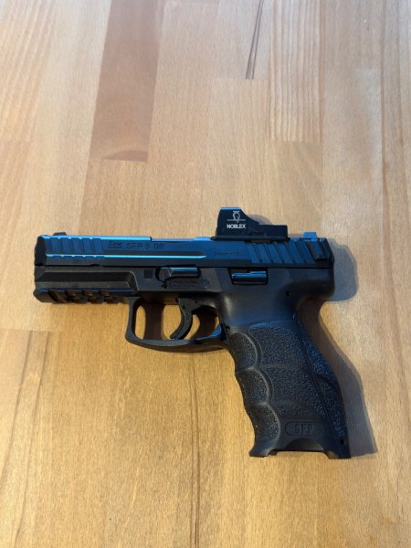 Heckler & Koch SFP9 OR (Optic Ready) mit Noblex Red Dot – Bild 2