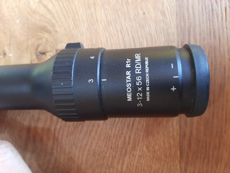 Meopta Meostar R1r 3-12x56 RD/MR mit Zeiss Schiene ( Leica / Steiner /Schmitt Bender ) – Bild 2