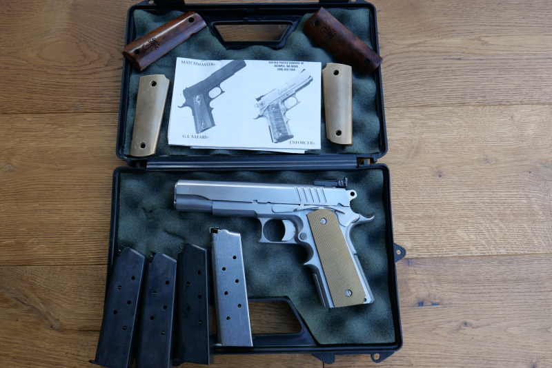 Safariarms- Olympicarms wie Peters Stahl, Matchmaster Mod. 1911, gebraucht, 45 ACP – Bild 2
