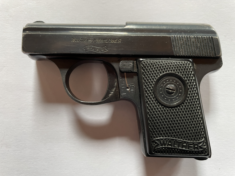 Walther Modell 9 Beschuss Adler/N – Bild 1