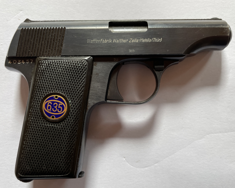 Walther Modell 8 – stampa 1