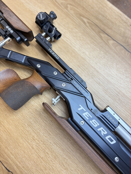 Matchluftgewehr Tesro RS100 Signum Auflage rechts/M ++ TOP ZUSTAND ++Waffen Haider++ – Bild 5