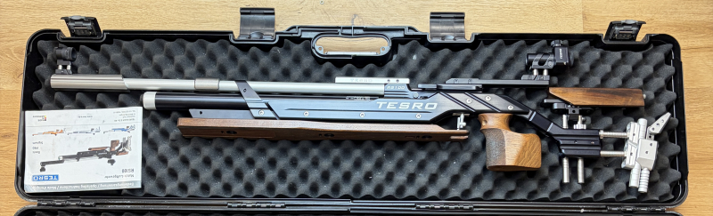Matchluftgewehr Tesro RS100 Signum Auflage rechts/M ++ TOP ZUSTAND ++Waffen Haider++ – Bild 6
