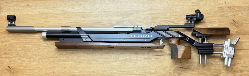 Matchluftgewehr Tesro RS100 Signum Auflage rechts/M ++ TOP ZUSTAND ++Waffen Haider++ – Bild 3
