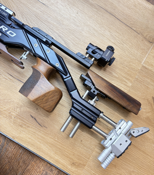 Matchluftgewehr Tesro RS100 Signum Auflage rechts/M ++ TOP ZUSTAND ++Waffen Haider++ – Bild 2