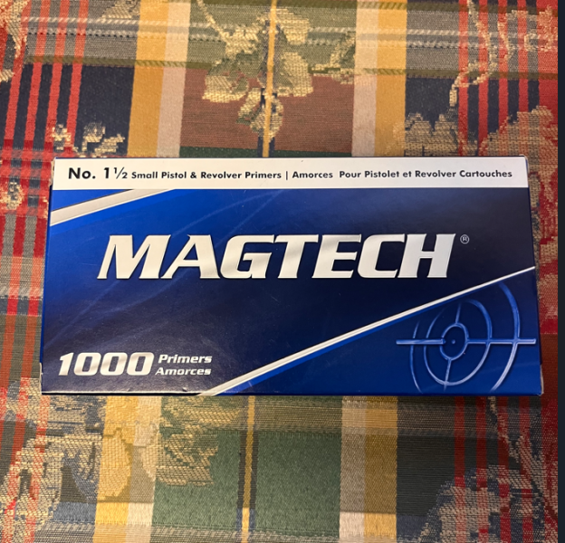 1000 Stk. Magtech Zündhütchen Größe 1 1/2 small Pistol & Revolver – Bild 1