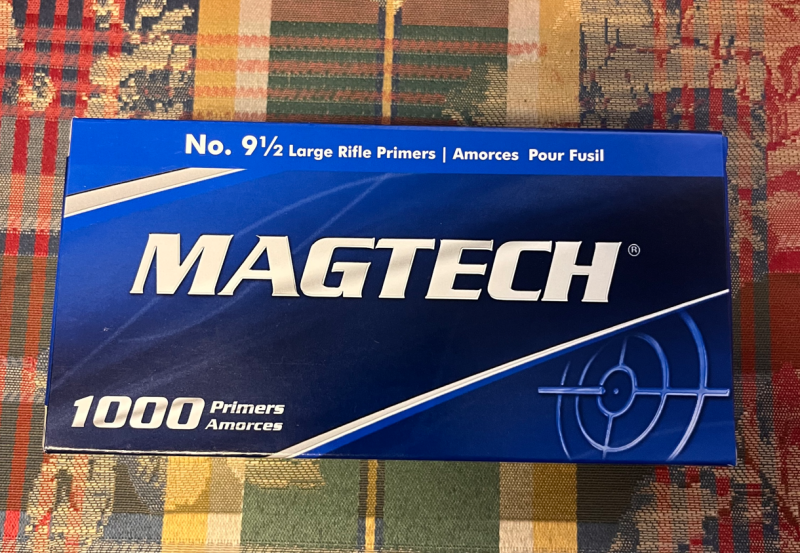1000 Stk. Magtech Zündhütchen Größe 9 1/2 Large Rifle Primers – Bild 1