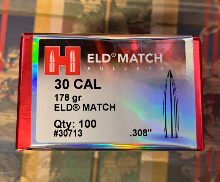 100 Stk. Hornady Geschosse ELD Match 178 grs. .30 Cal. (308) – Bild 2