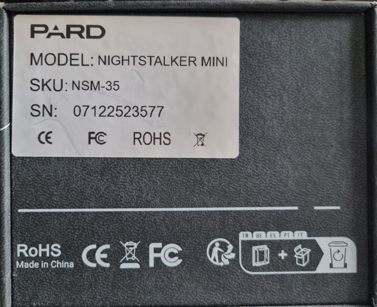 PARD NIGHT STALKER MINI NSM-35 + Lichtschacht PARD – снимка 2
