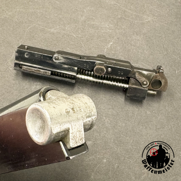 Erma Werke Verschluss und Magazin für Luger P08 Kaliber 22 Selbstlade-Einstecklaufsystem – Bild 2