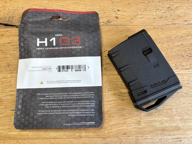 Neue Generation: Hera Arms Magazin HERA H1 CF Gen.3 - 10 Schuss - shwarz – Bild 3