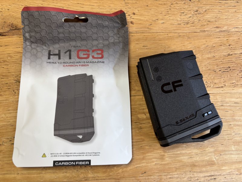 Neue Generation: Hera Arms Magazin HERA H1 CF Gen.3 - 10 Schuss - shwarz – Bild 2