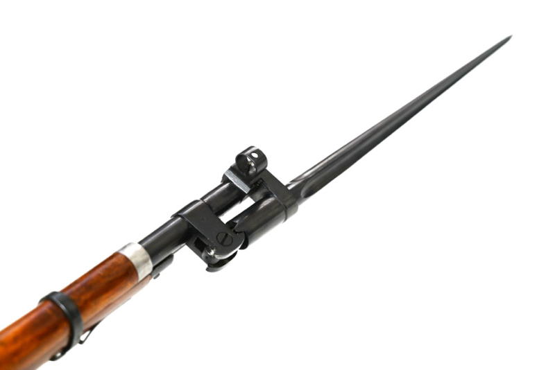 Ordonnanzgewehr Mosin Nagant M 44, Kaliber 7,62x54Rand, Izhevsk 1946, Nummerngleich, Klappbajonett – Bild 5
