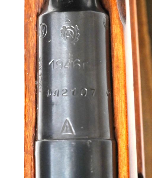 Ordonnanzgewehr Mosin Nagant M 44, Kaliber 7,62x54Rand, Izhevsk 1946, Nummerngleich, Klappbajonett – Bild 4