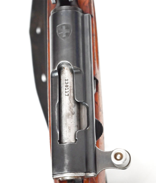 Ordonnanzgewehr Schweizer Geradezug Karabiner K 31, Kaliber 7,5x55mmSwiss, 1954 – Bild 5