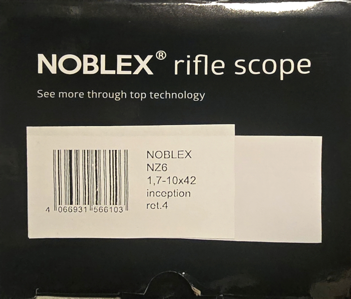 Noblex NZ6 1,7-10x42 neu und ovp – Bild 2