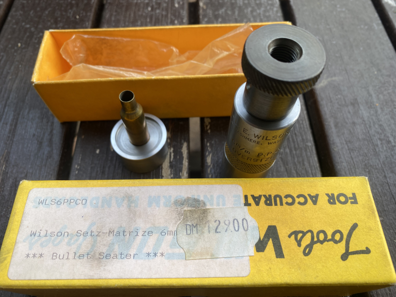 Wilson Setzmatrize Kal. 6mm PPC/ PPC USA – Bild 2