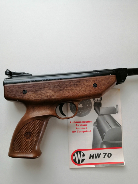 NEUWERTIGE HW 70 Weihrauch Luftpistole. ANSCHAUEN !!! – Bild 4