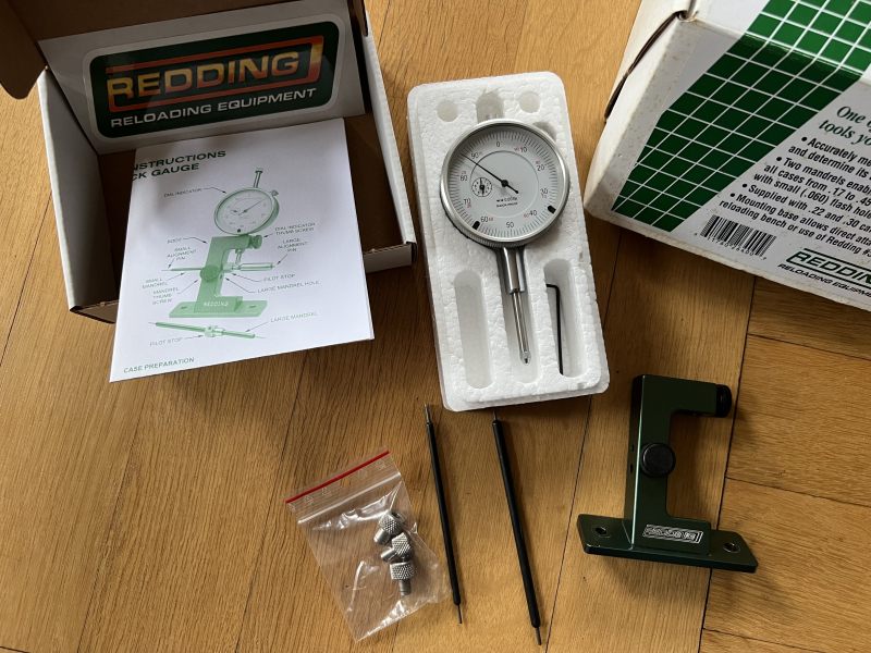 Redding Hülsenhals-Messgerät Case Neck Gage – pilt 2