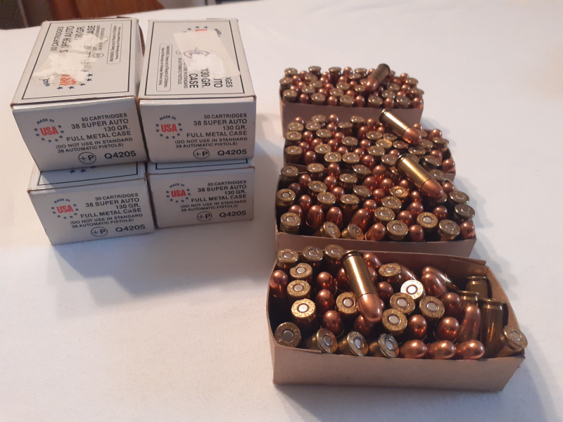 Konvolut Munition Kal. 38 Super Auto, 419 Stück – Bild 2
