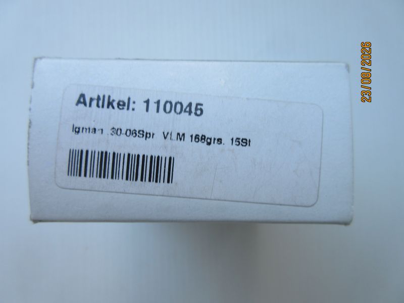 .30-06 Patronen Vollmantel – immagine 2