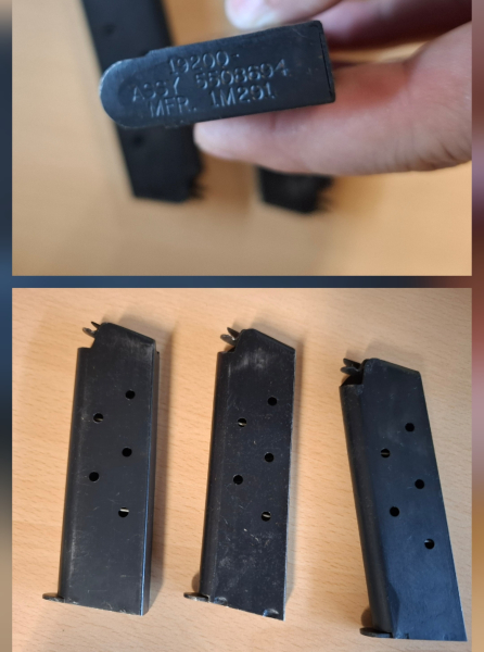 Colt 1911 Magazine 19200 - ASSY 5508694 MFR. 1M291 – Bild 1