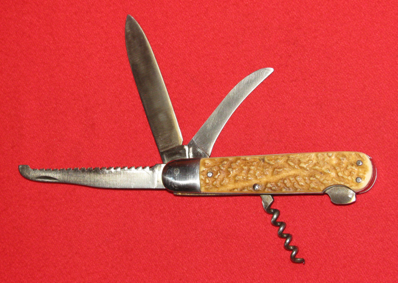 Altes Taschenmesser mit Horn – imagen 4