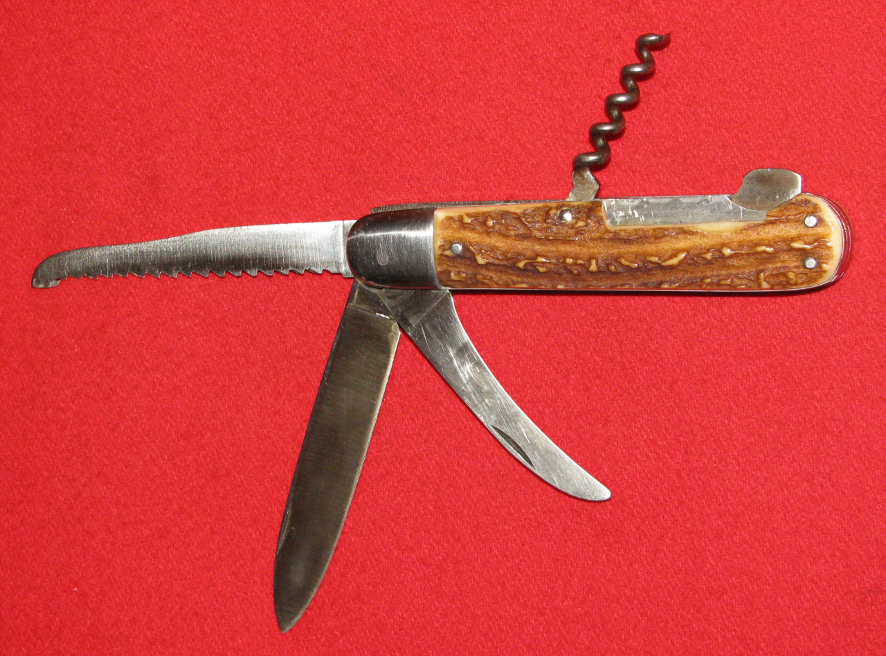 Altes Taschenmesser mit Horn – imagen 3